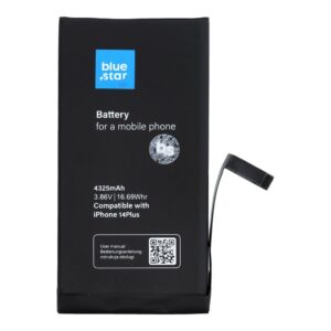 Blue Star Battery for iPhone 14 PLUS 4325 mAh HQ