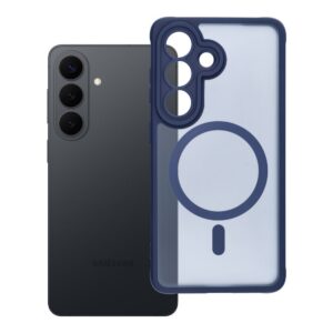 Full Matte Mag case for Samsung S26 Cover compatible with MagSafe blue