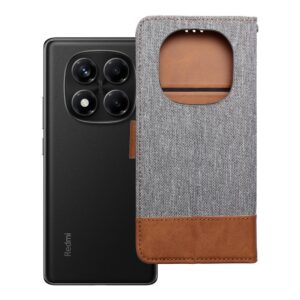 Jeans Book flip case for Xiaomi Redmi NOTE 14 PRO 4G gray