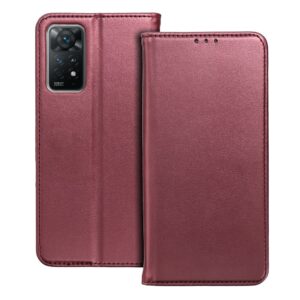 Flip case for Oppo Reno 16F / 16FS Smart Magneto burgundy