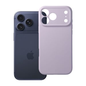 Forcell Case for iPhone 18 Pro Max / 17 Pro Max F-Protect Rubber Premium compatible with MagSafe mauve