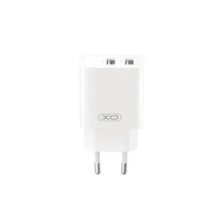 XO wall charger CE55 2x USB 2,4A white