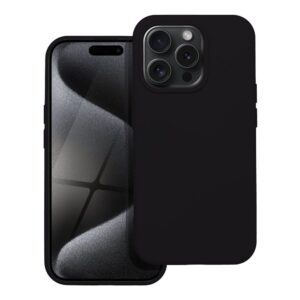 Silicone case for iPhone 15 PRO black