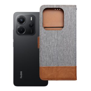 Jeans Book flip case for Xiaomi Redmi NOTE 14 5G gray