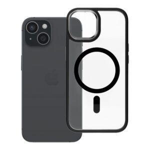 ROAR case MAG BUMPER compatible with MagSafe for IPHONE 15 black