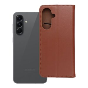 Smart Pro flip case for Samsung A56 5G Book leather brown