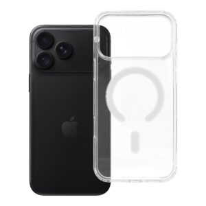 Clear Mag Cover (STR / CAMERA PROTECTION) case for iPhone 18 Pro Max / 17 Pro Max compatible with MagSafe transparent