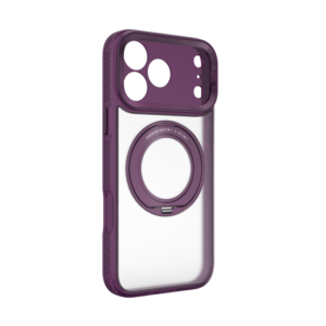 X-ONE Dropguard 2S (stand edition) compatible with MagSafe for iPhone 18 Pro Max / 17 Pro Max dark cherry