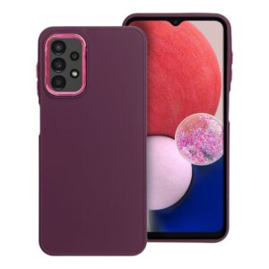 Frame case for Samsung A13 4G purple