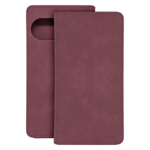Smart Suede case for Google Pixel 11 Pro XL maroon