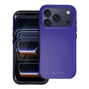 ROAR case RAINBOW BUMPER compatible with MagSafe for IPHONE 16 Pro Max purple