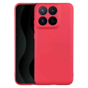 Silicon case for Motorola Moto G37 red