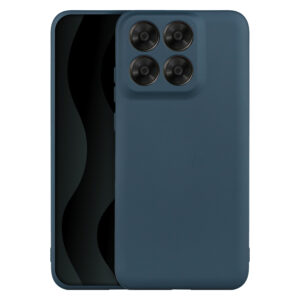 Silicon case for Motorola Edge 70 Pro 5G dark blue