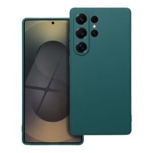 Matt case for Samsung S25 ULTRA dark green