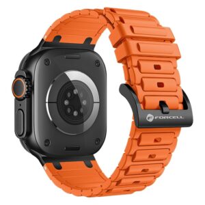 Forcell Strap to Apple Watch F-Design FA06 silicone holes 38 / 40 / 41 mm orange