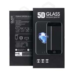 5D Full Glue Tempered Glass - for iPhone 12 / 12 Pro (Privacy) black