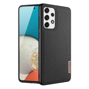 - Dux Ducis Fino case cover, nylon material Samsung Galaxy A73 black