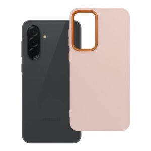 Frame case for Samsung A36 5G powder pink
