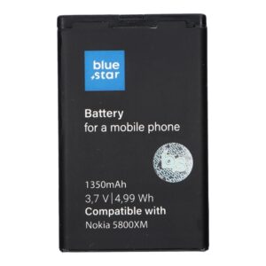 Blue Star Battery for Nokia 5800 XM / C3-00 / N900 / X6 / 5230 / Lumia 520 / 525 1350 mAh Premium