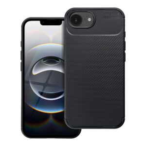 Carbon Premium case for iPhone 16e (SE 4 2025) / 17e black