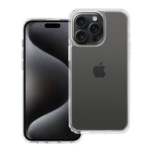Super Clear Hybrid case for iPhone 15 PRO transparent