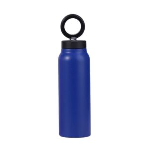 Magnetic holder compatible with MagSafe with 750ml container blue