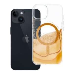 Golden case for iPhone 13 / 14 compatible with MagSafe gold