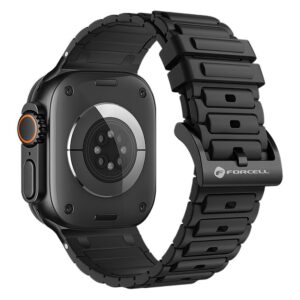 Forcell Strap to Apple Watch F-Design FA06 silicone holes 38 / 40 / 41 mm black
