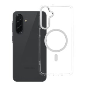 Frame Clear Hybrid Mag Cover case for Samsung A16 compatible with MagSafe transparent
