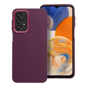 Frame case for Samsung A23 5G purple