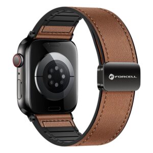Forcell Strap to Apple Watch F-Design FA21 magnetic eco-friendly leather 38 / 40 / 41 mm brown