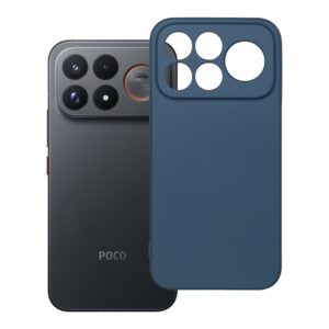 Silicone case for Poco F9 Ultra blue