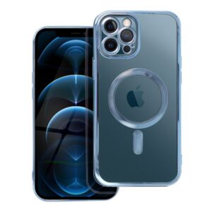 Electro Mag Cover case for iPhone 12 PRO MAX compatible with MagSafe blue