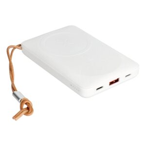 Veger Powerbank compatible with Magsafe MagOn (VP1151 / W1151) PD QC3.0 2A 20W with wireless charging 10000 mAh white