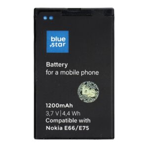 Blue Star Battery for Nokia E66 / E75 / C5-03 / 3120 Classic / 8800 Arte Saphire 1200 mAh Premium