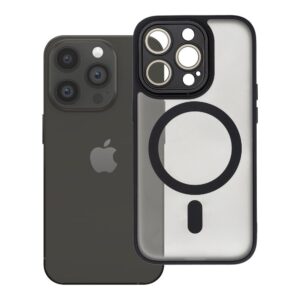 Variete Mag Cover case for iPhone 14 PRO compatible with MagSafe black