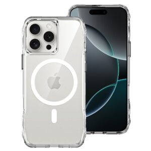 ROAR case SLIM DEFENDER compatible with MagSafe for IPHONE 16 Pro Max transparent
