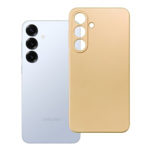 Metallic case for Samsung S25 PLUS gold