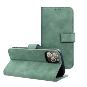 Tender Book flip case for Samsung S25 FE green