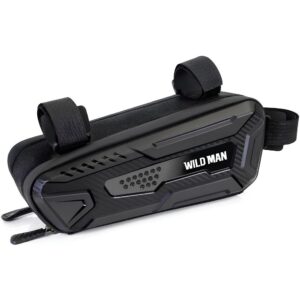 WILDMAN traveling bag under the bike frame with zipper 1L M40 black