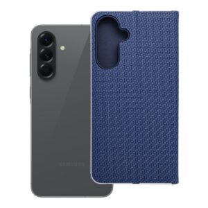 Luna Book Carbon flip case for Samsung A56 5G blue