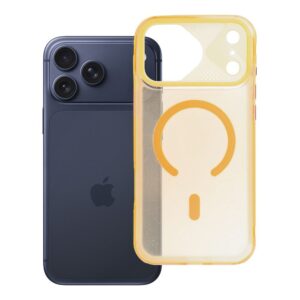 Aurora case for iPhone 17 Pro Max compatible with MagSafe orange