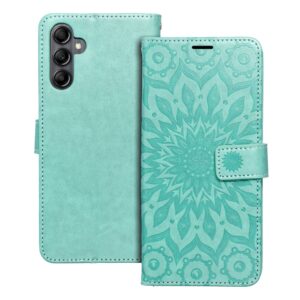 Mezzo Book flip case for Samsung A14 4G / A14 5G mandala green