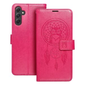 Mezzo Book flip case for Samsung A14 4G / A14 5G dreamcatcher magenta