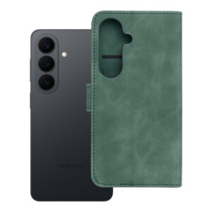 Tender Book flip case for Samsung S26 green