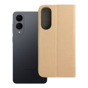 Sensitive Book flip case for Samsung S25 EDGE gold