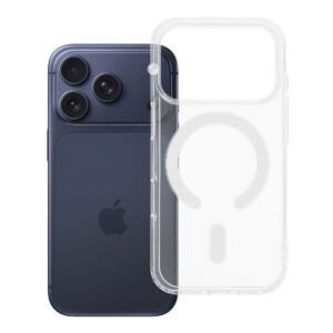 Clear Mag Cover (STR) case for iPhone 18 Pro / 17 Pro compatible with MagSafe transparent
