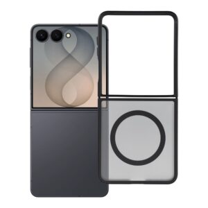 4sF-S case for Samsung Z Flip 8 Acrylic compatible with MagSafe black