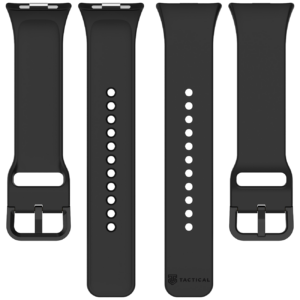 Tactical Silicone Band for Xiaomi Redmi Watch 4/5/6 Black