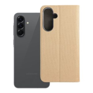 Sensitive Book flip case for Samsung A56 5G gold